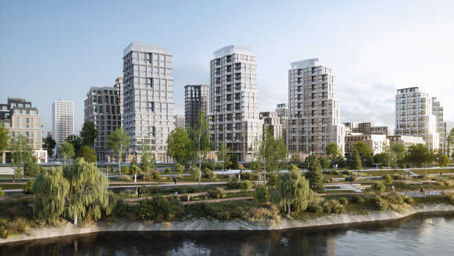 Новостройки на котловане в Москве 56